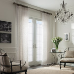 Graber Pleated Shades in sitting room