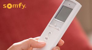 Remote for Somfy motorized window treatment