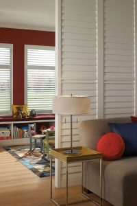 Plantation Shutters as Room Dividers